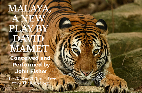Malaya, A New Play by David Mamet - 

banner

